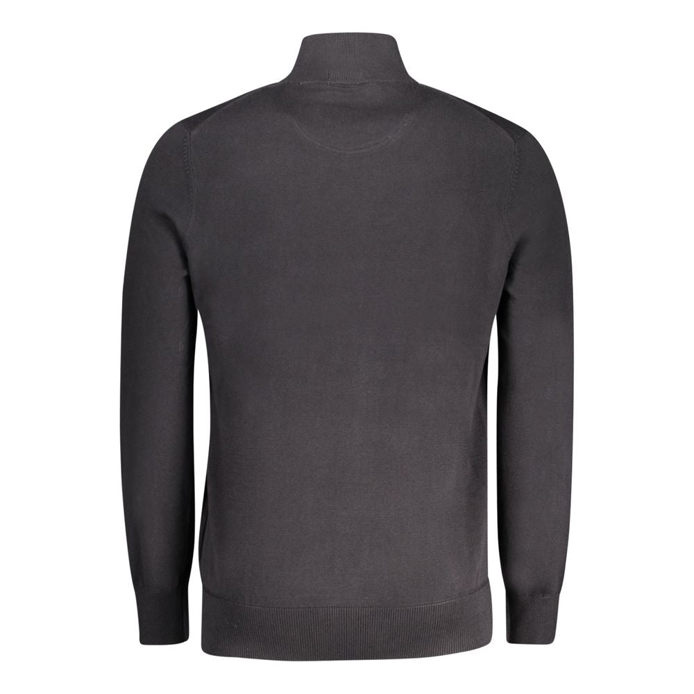 Black Cotton Sweater