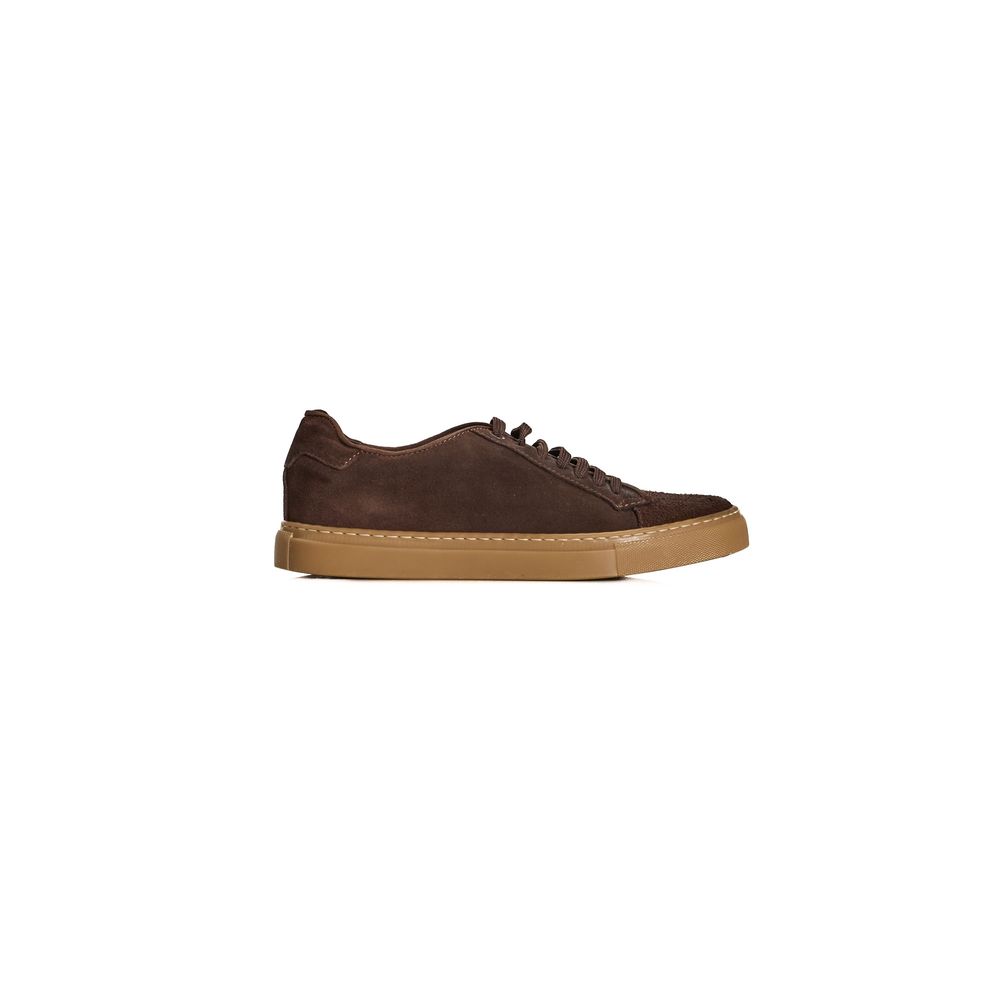 Brown Calfskin Sneaker