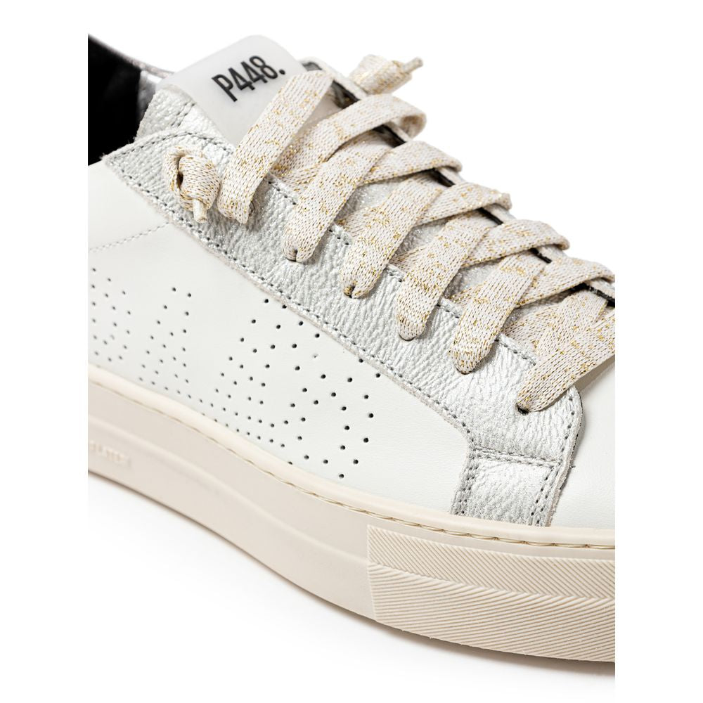 White Leather Sneaker