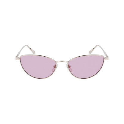 Rose Gold Metal Sunglasses