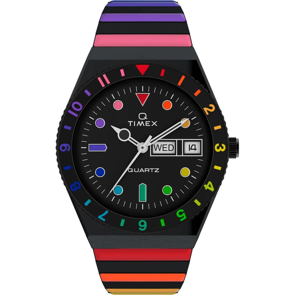 Multicolor Stainless Steel Watch