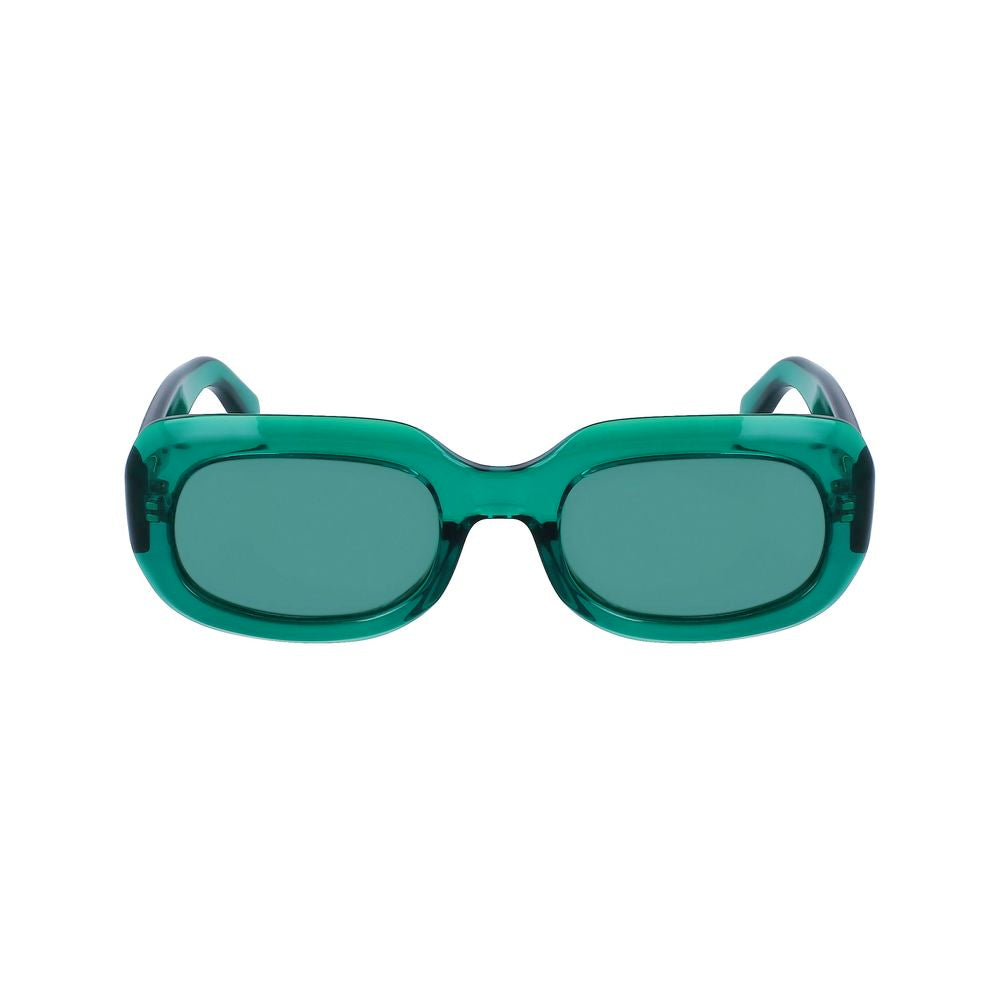 Green Injected Sunglasses