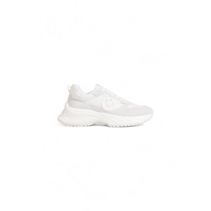 White Fabric Sneaker