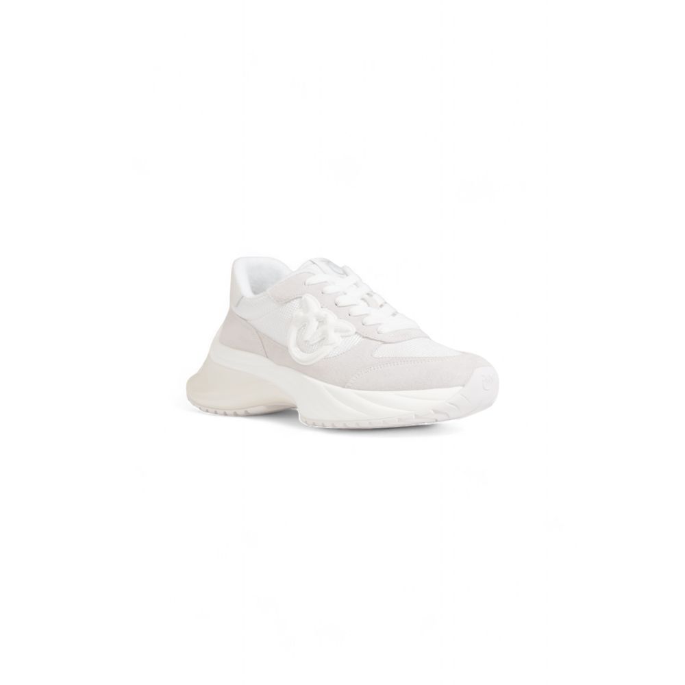 White Fabric Sneaker