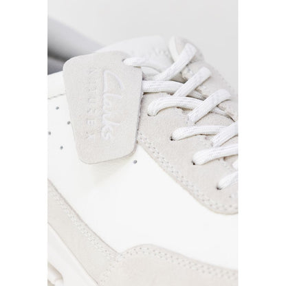 White Leather Sneaker