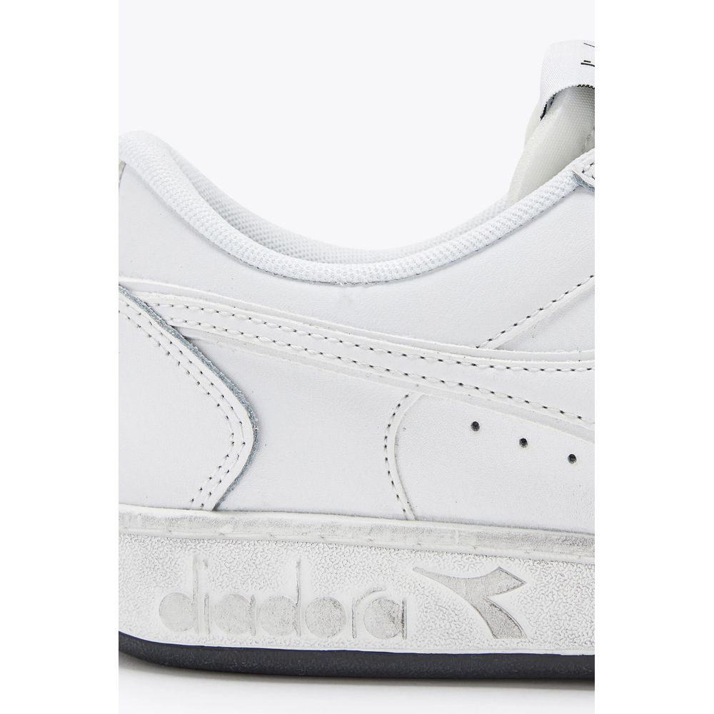 White Leather Sneaker