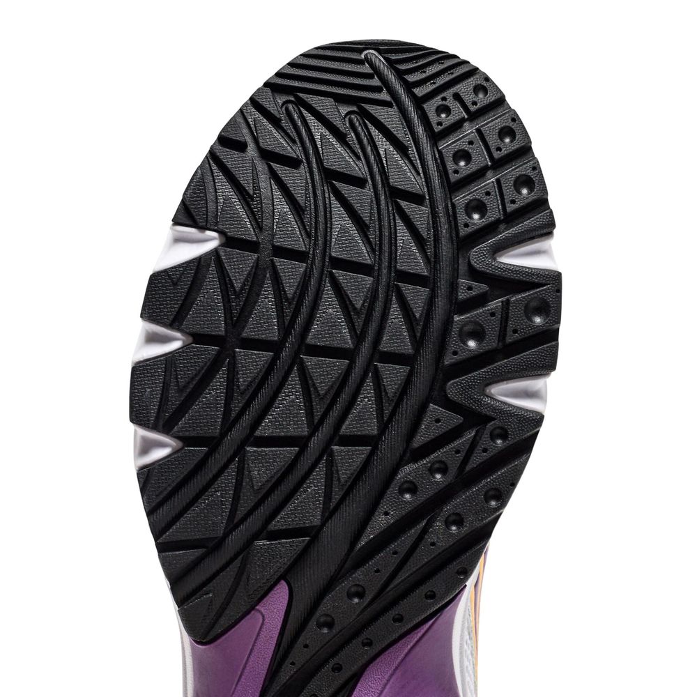 Purple Synthetic Material Sneaker