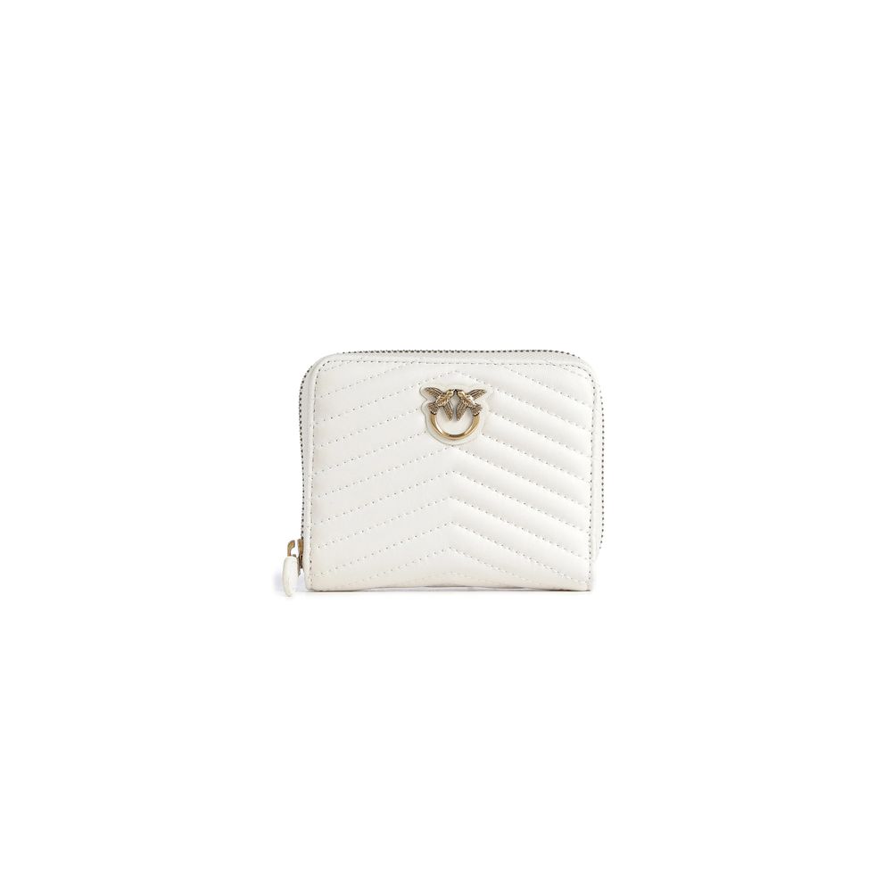 White Leather Wallet