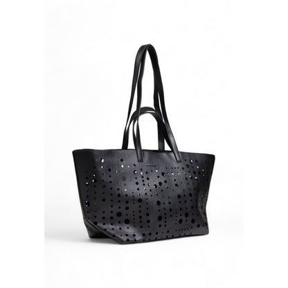 Black Polyethylene Handbag