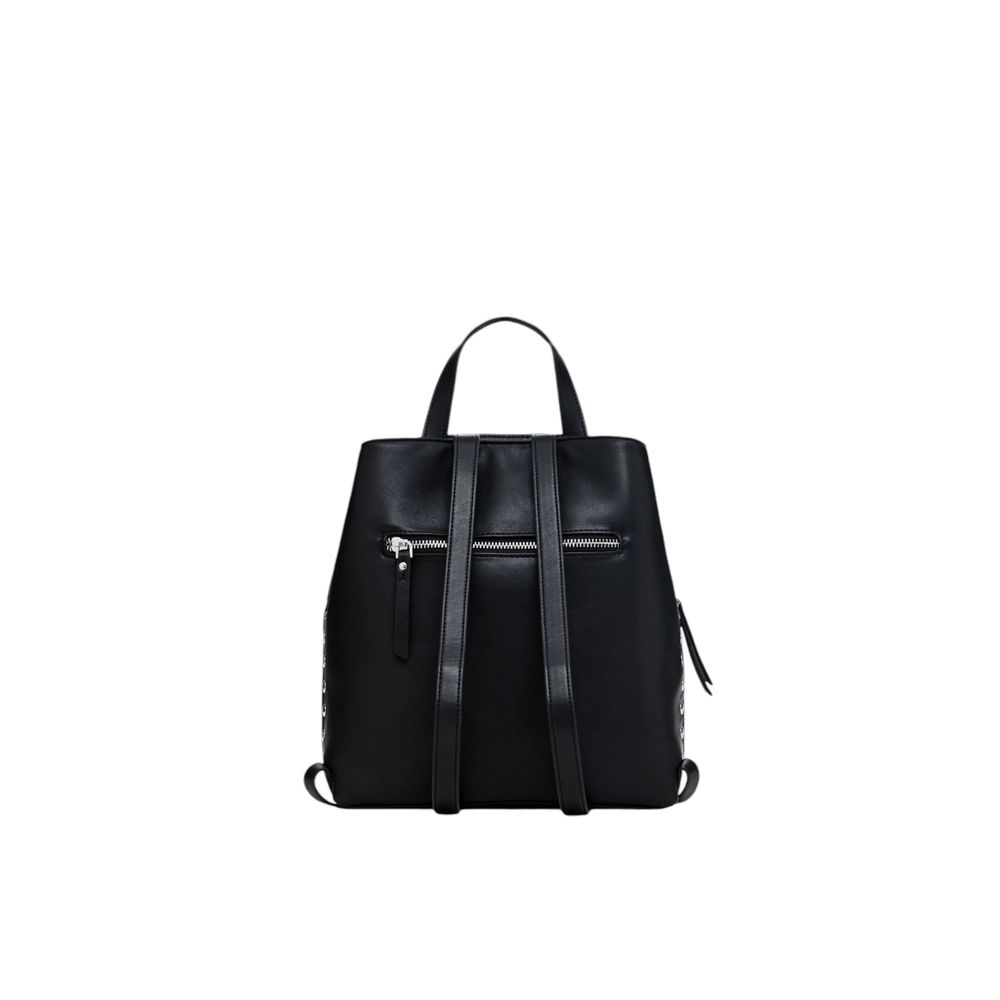 Black Polyethylene Backpack