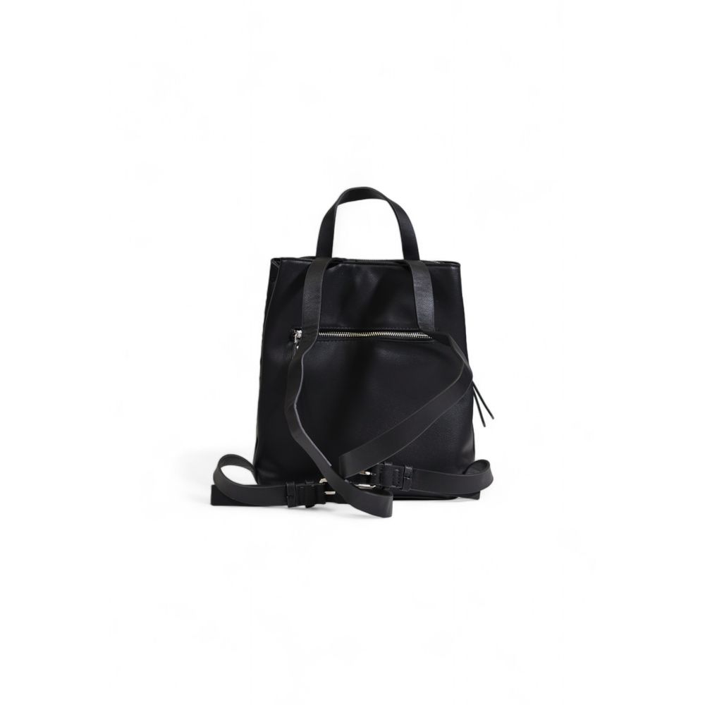 Black Polyethylene Backpack