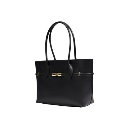 Black Leather Handbag