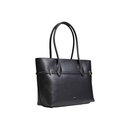 Black Leather Handbag