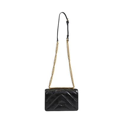 Black Leather Handbag