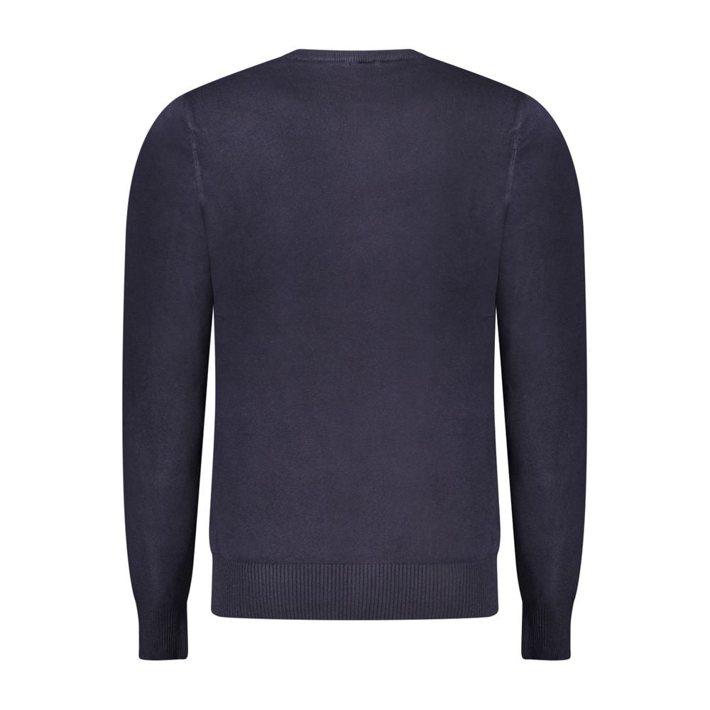 Blue Nylon Sweater