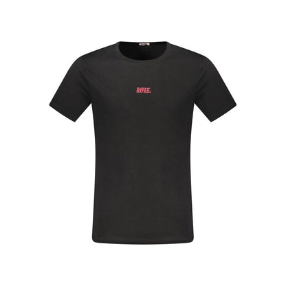 Black Cotton T-Shirt