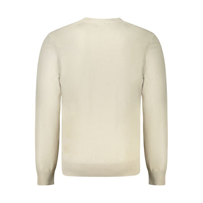 Beige Cotton Sweater