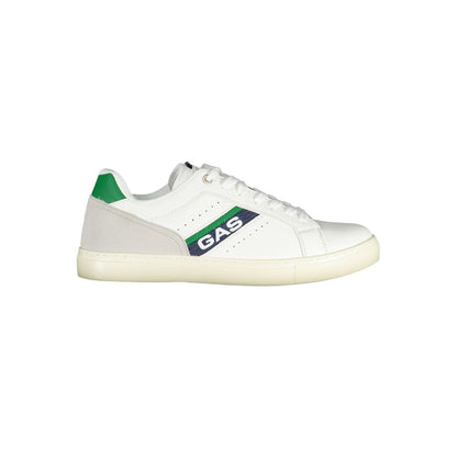 White Polyester Sneaker