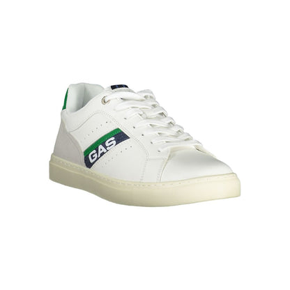 White Polyester Sneaker