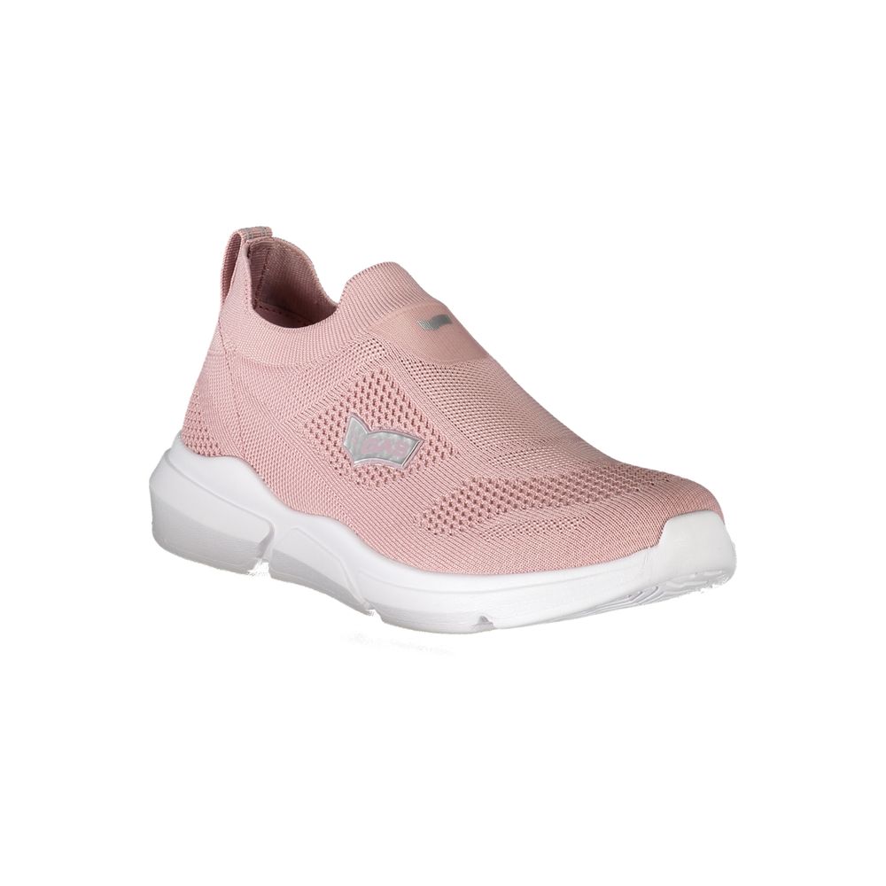 Pink Polyester Sneaker