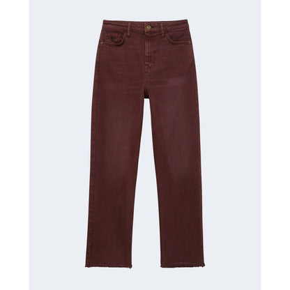 Bordeaux Cotton Jeans & Pant