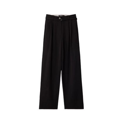 Black Polyester Jeans & Pant