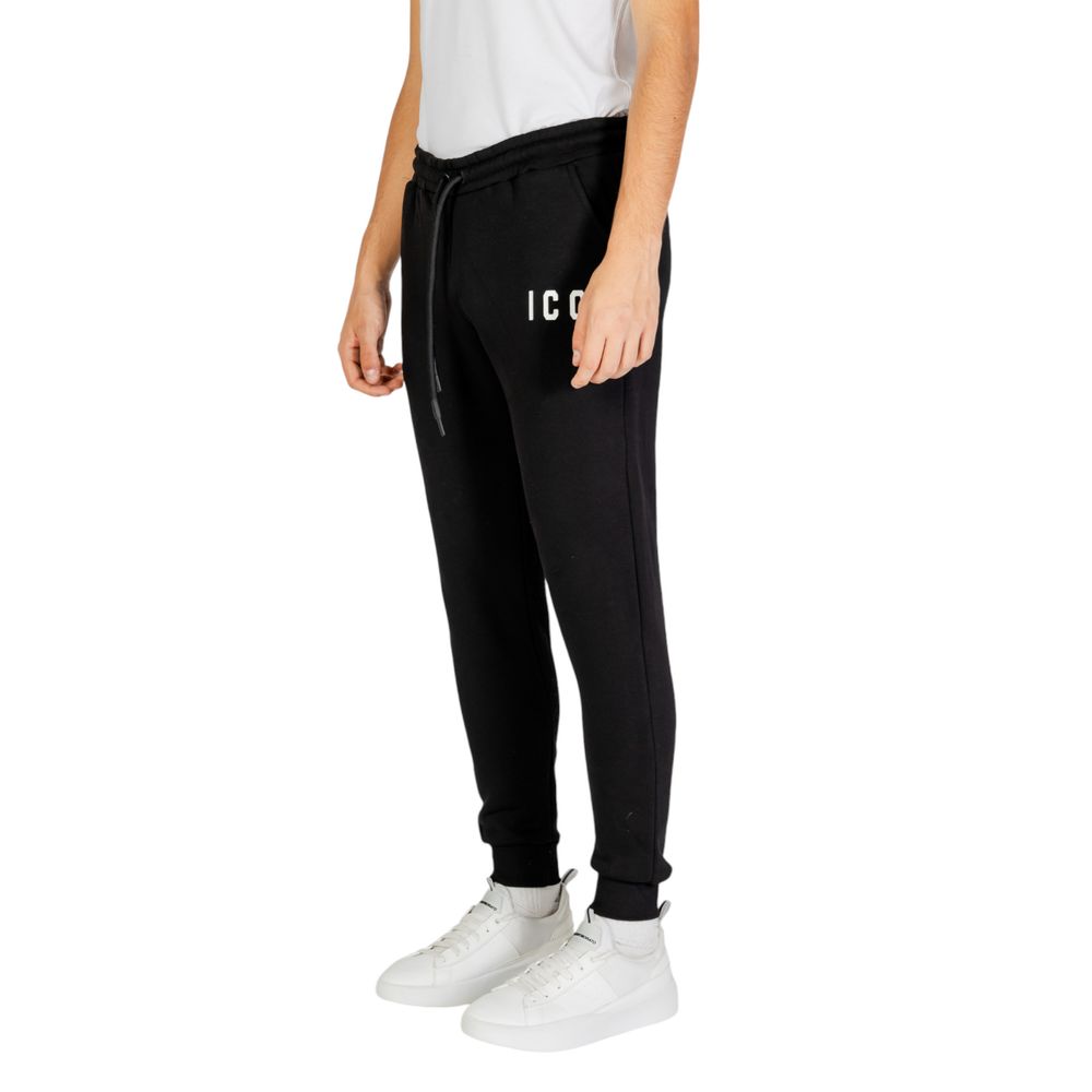 Black And White Cotton Jeans & Pant