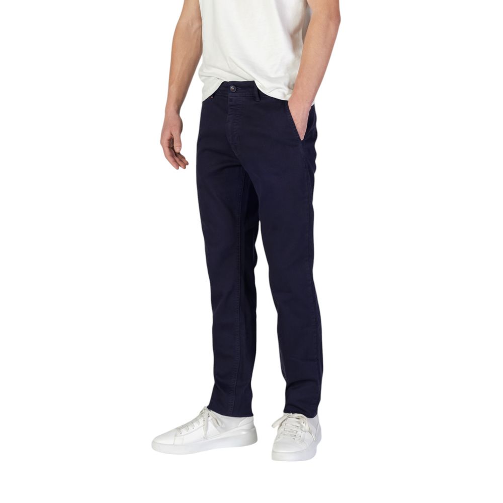 Blue Cotton Jeans & Pant