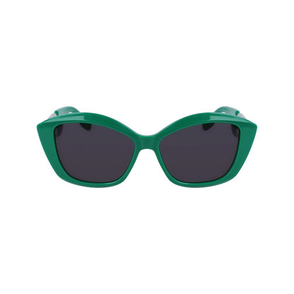 Green Injected Sunglasses