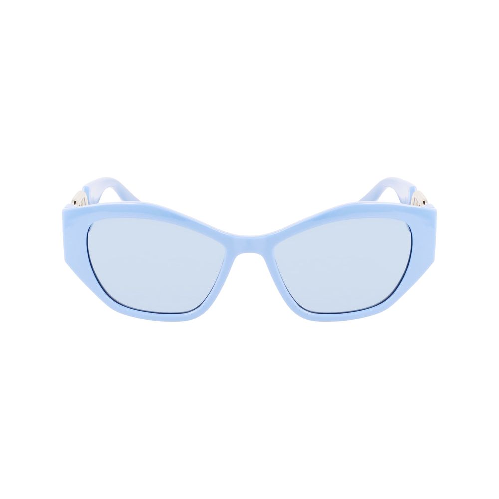 Blue Injected Sunglasses