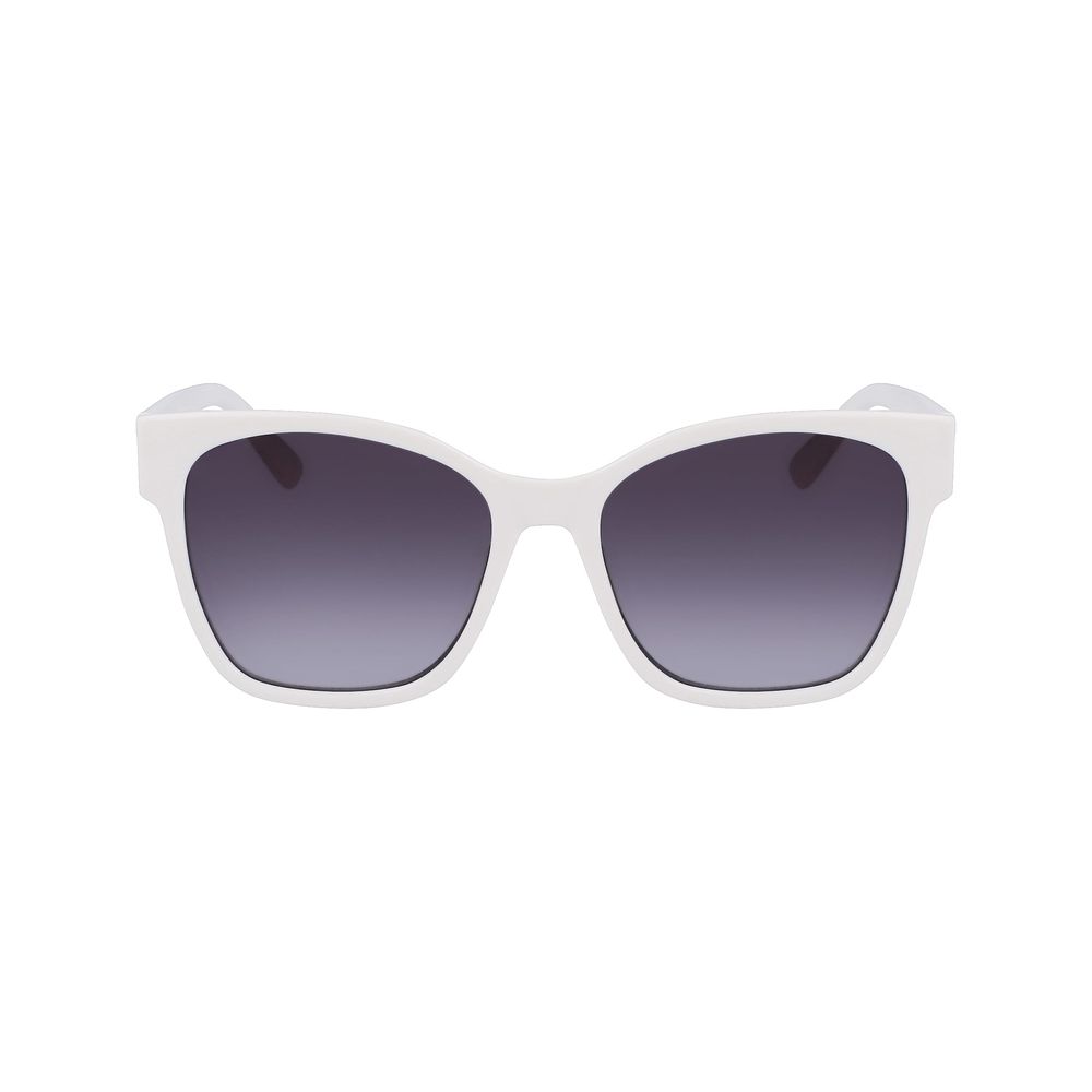 White Injected Sunglasses