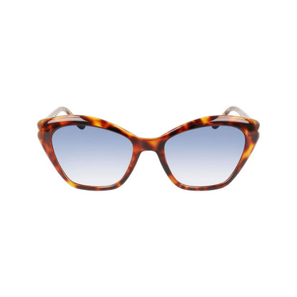 Brown Injected Sunglasses