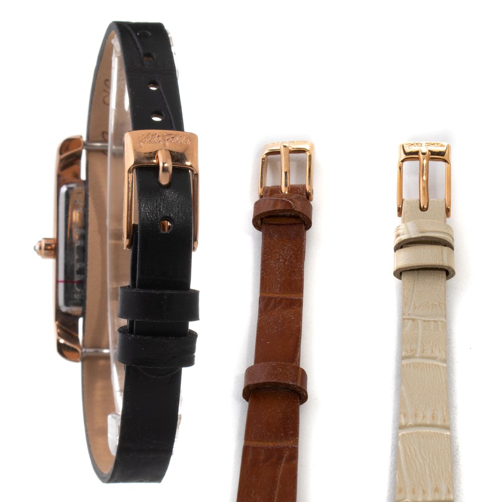 Multicolor Leather Watch