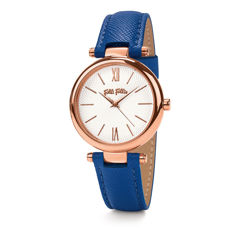 Blue Leather Watch