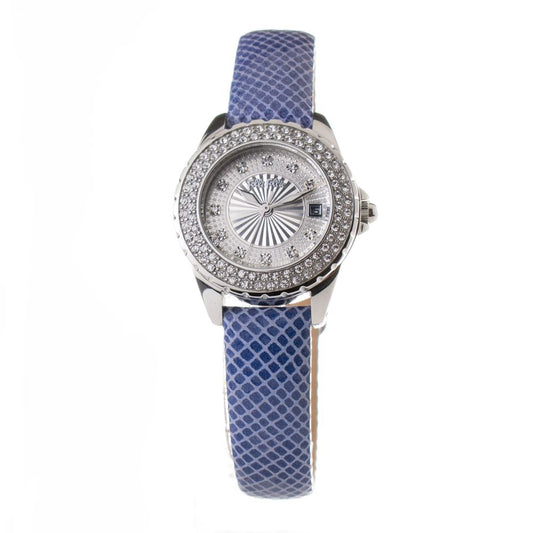 Blue Leather Watch