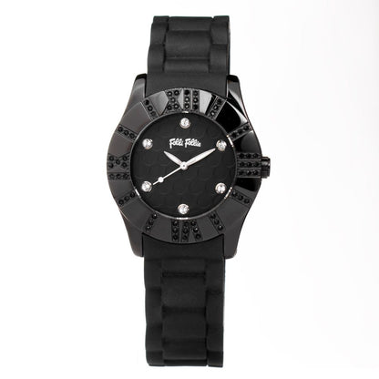 Black Silicone Watch