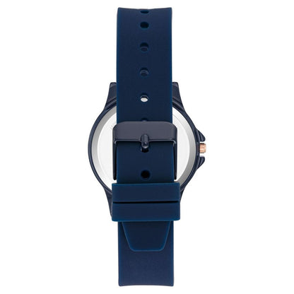 Blue Silicone Watch