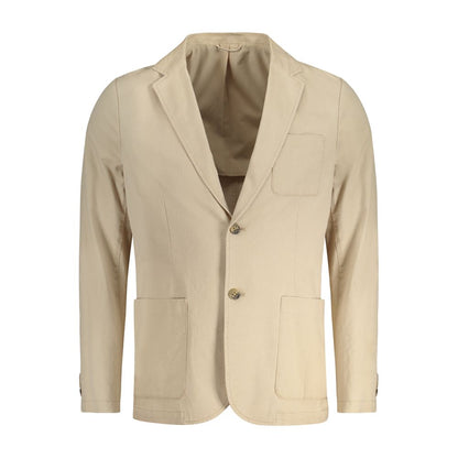 Beige Cotton Jacket