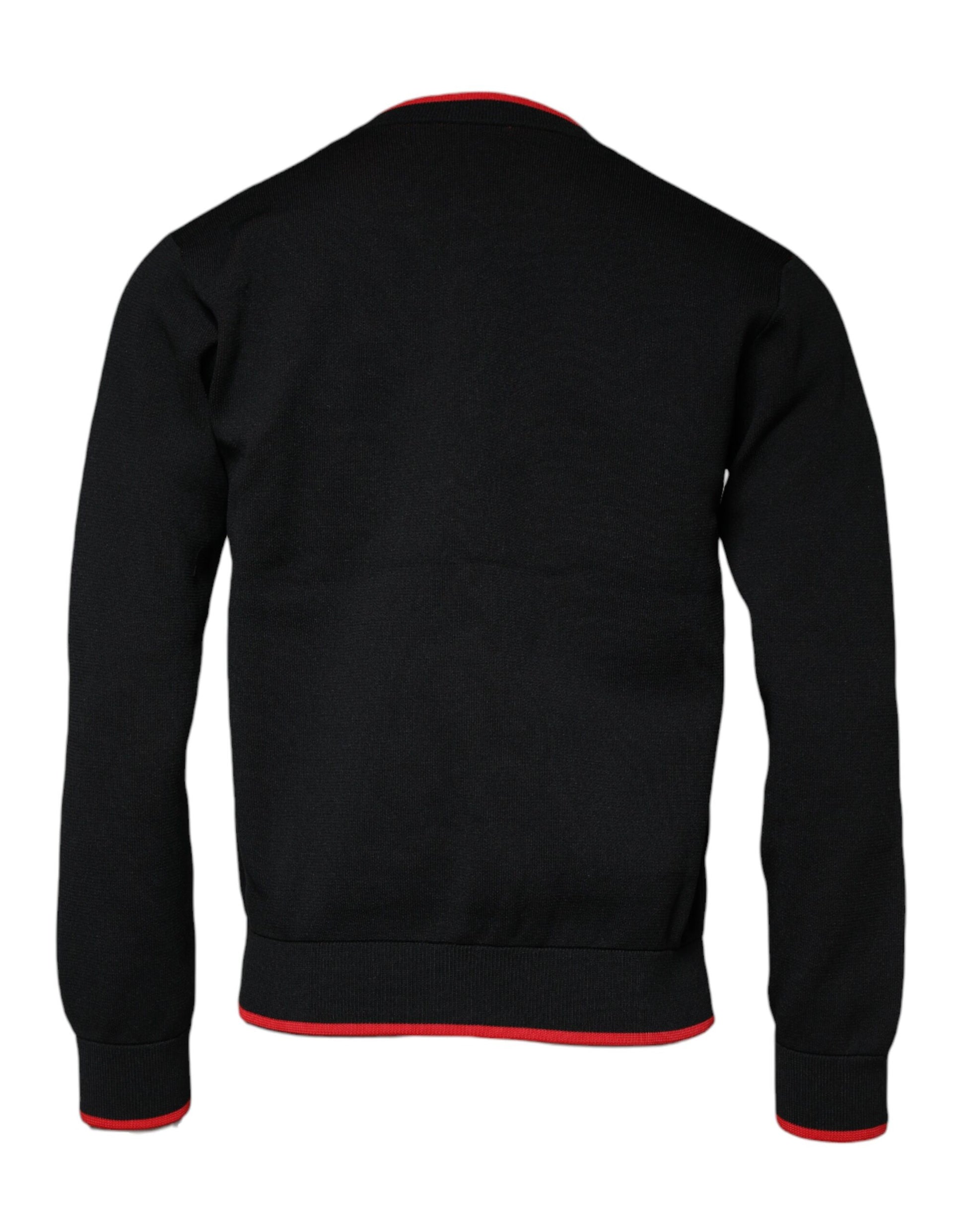 Black DG Logo Crew Neck Sweatshirt Sweater