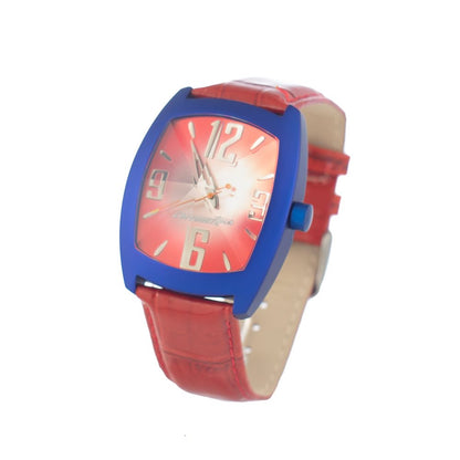 Red Leather Watch