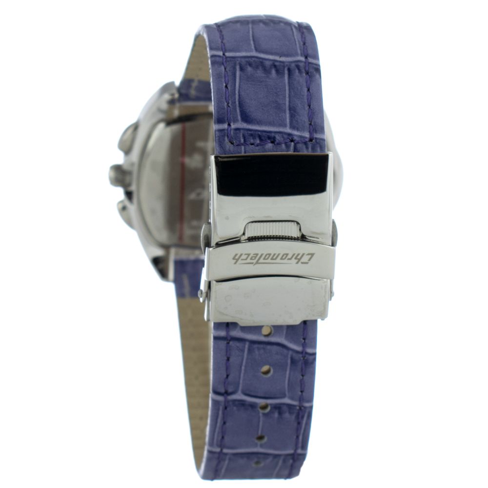 Purple Leather Watch