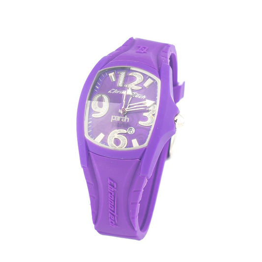 Purple Rubber Watch