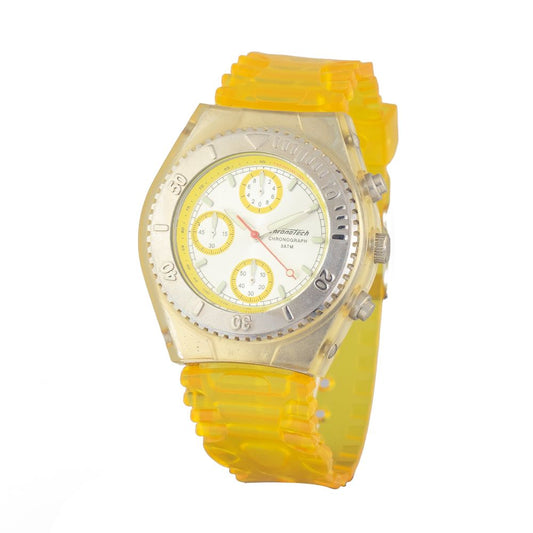 Yellow Rubber Watch