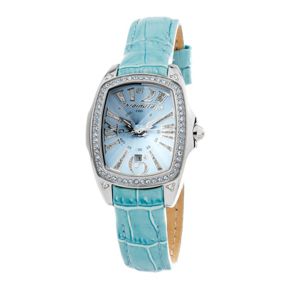 Blue Leather Watch