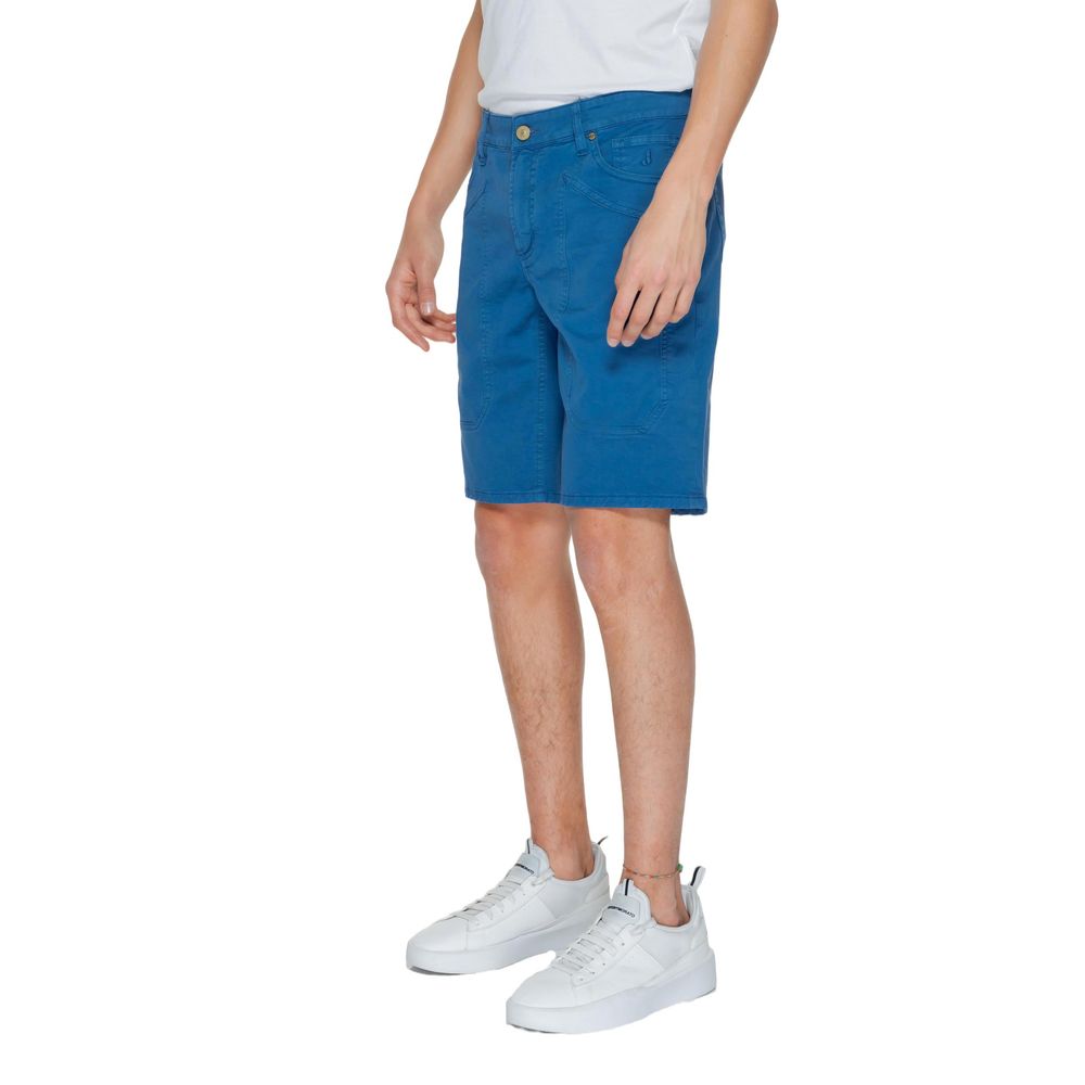 Blue Cotton Short