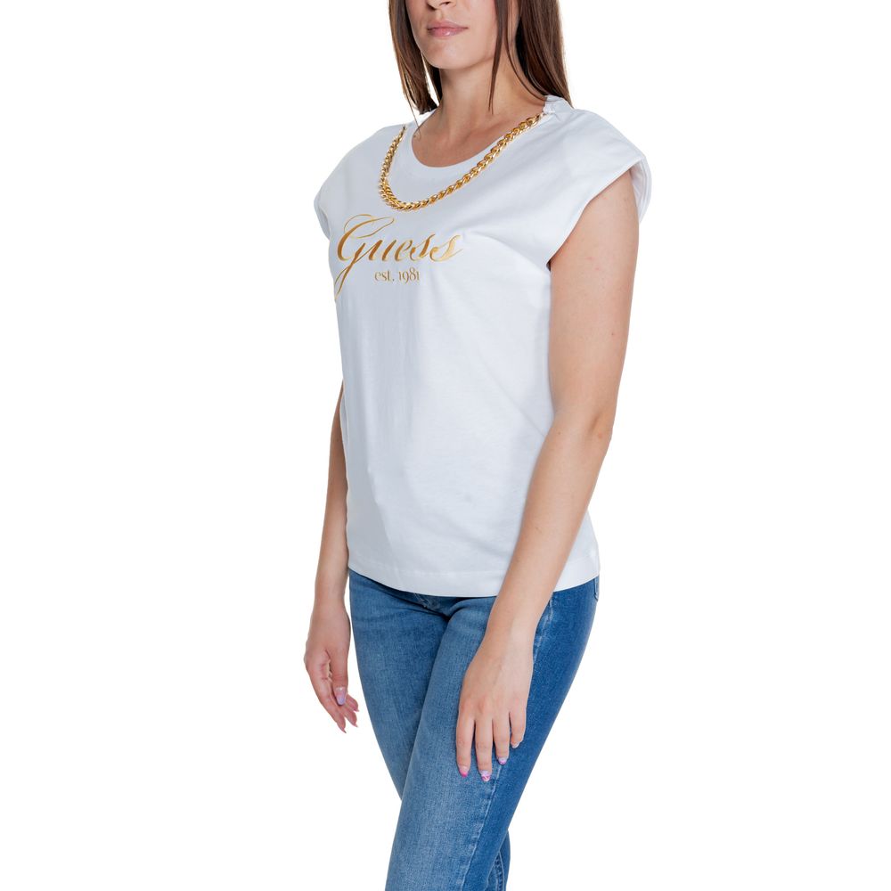 White Cotton Tops & T-Shirt