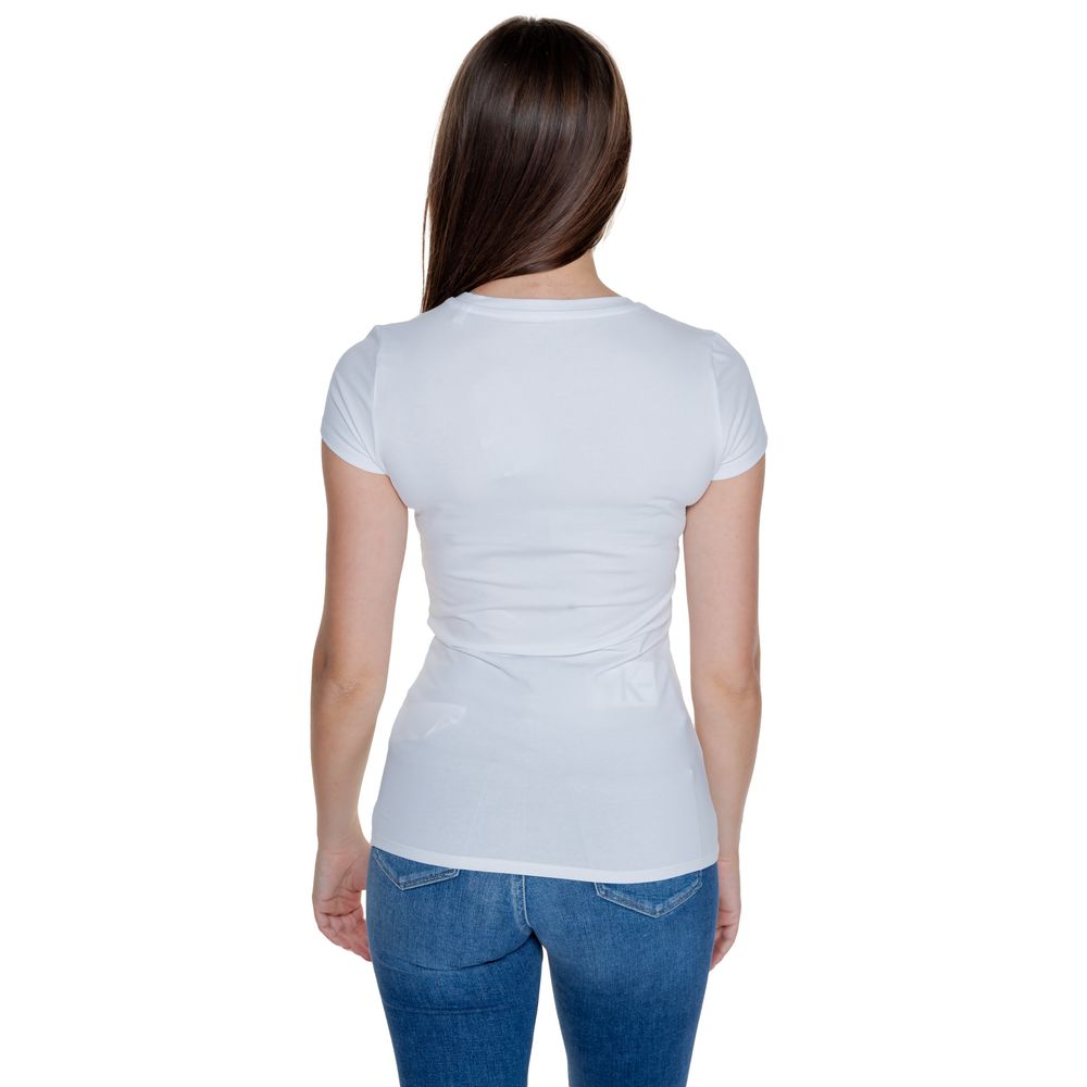 White Cotton Tops & T-Shirt