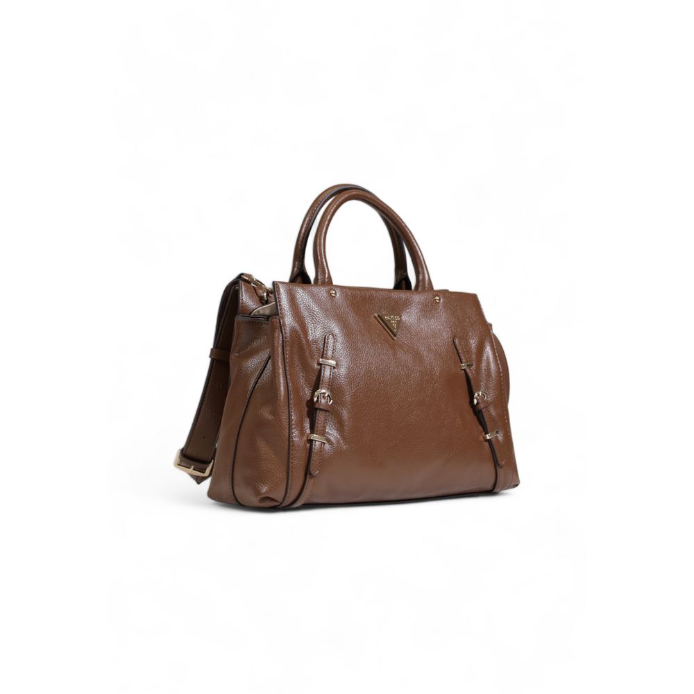 Brown Polyethylene Handbag