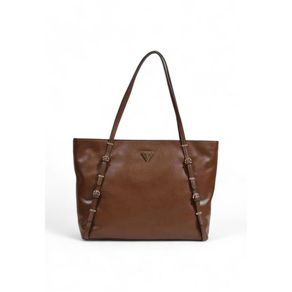 Brown Polyethylene Handbag