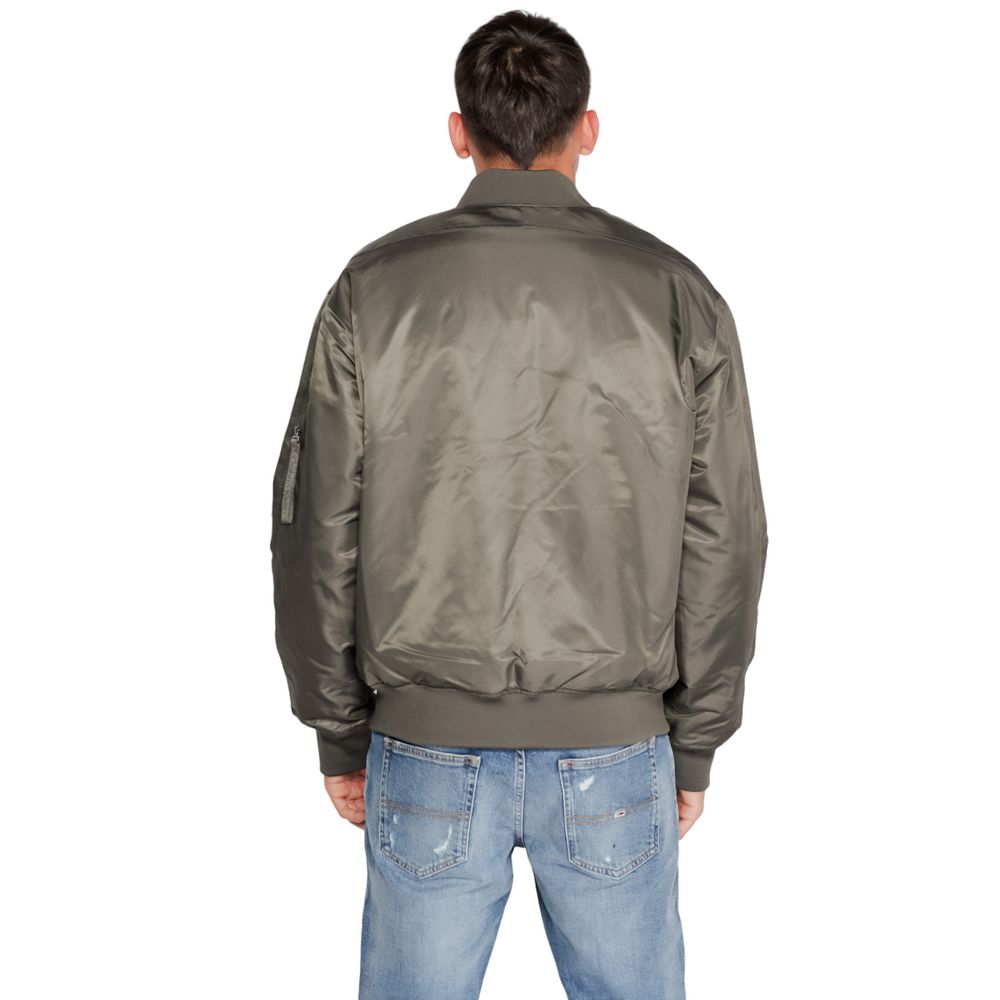 Gray Polyamide Jacket